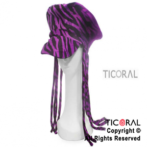 SOMBRERO VISERA A.PRINT C/TIRA VIOLETA Y NEGRO HS4616-2 x 1